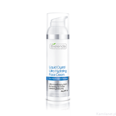 BIELENDA Ultranawilżający krem do twarzy na bazie ciekłokrystalicznej SPF 15 100ml