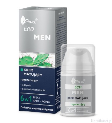 AVA Regenerujący krem matujący Formuła anti-aging 6 w 1 ECO