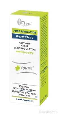 AVA Pore Revolution Aktywny Krem Seboregulator na noc 50ml