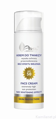 AVA KREM PIELĘGNACYJNY I OCHRONNY Krem z filtrem SPF 50 (id: 1636)