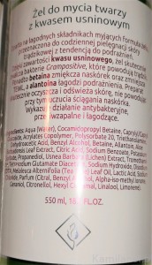 Charmine Rose US-NEO GEL CARE 500ml ŻEL DO MYCIA TWARZY Z KWASEM USNINOWYM