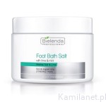 FOOT PROGRAM Sól do kąpieli stóp z limonką i miętą 600 g  Bielenda 