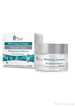 AVA Whitening Complex Wyrównanie kolorytu krem z filtrem SPF 30 na dzień 50 ml