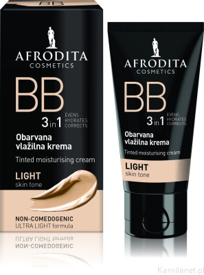 Afrodita BB KREM NAWILŻAJĄCY - ODCIEŃ LIGHT (id: 2527)