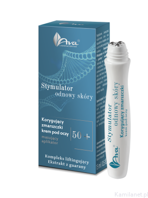 STYMULATOR ODNOWY SKÓRY_Korygujący zmarszczki krem pod oczy masujący aplikator_roll-on_COMBO_PL.png