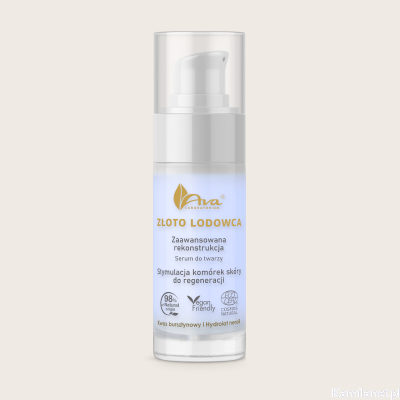 Złoto Lodowca -serum do twarzy -zaawansowana rekonstrukcja 30ml AVA (id: 2607)