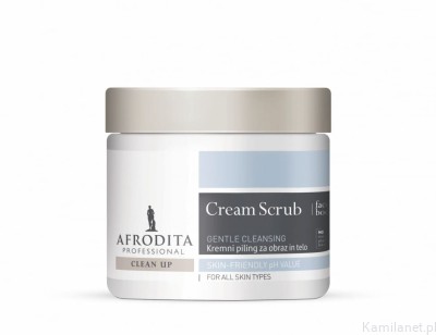 Afrodita CLEAN UP - PEELING KREMOWY do twarzy i ciała 450 ml (id: 1079)