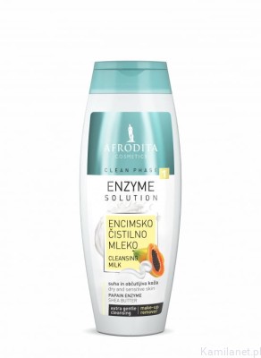 Afrodita Cosmetics Clean Phase - Mleczko ENZYME do demakijażu 200ml (id: 2705)
