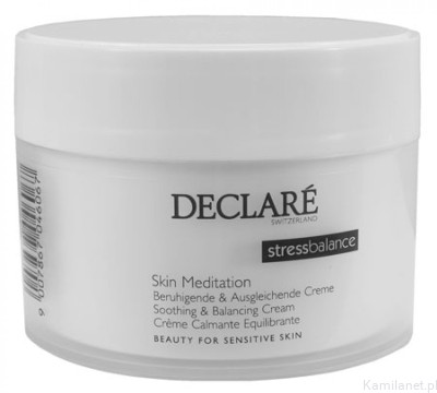 Declare STRESS BALANCE SKIN MEDIATION SOOTHING & BALANCING CREAM Skin Meditation Krem łagodząco-kojący 200ml (id: 2742)