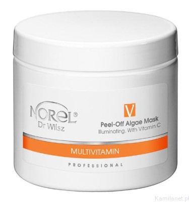NOREL Multivitamin Maska algowa plastyczna z witaminą C rozjaśniająca PN057 (id: 512)