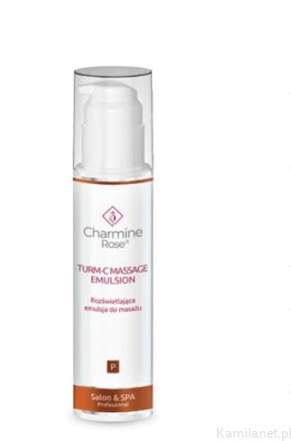 Roświetlająca emulsja do masażu − TURM-C MASSAGE EMULSION 200 MLCharmine Rose (id: 2801)