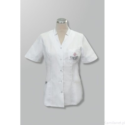 Charmine Rose FARTUCH KOSMETYCZNY Z LOGO KRÓTKI - rozm. s-xxl (id: 1922)