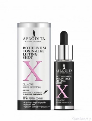 SHOT X - Peptides Shot 30ml Afrodita Cosmetics
