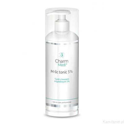Tonik z kwasem migdałowym 5% - M-LIC TONIC 5%, 500 ml Charm Medi Charmine Rose (id: 2927)