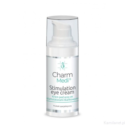 krem pod oczy ze stymulatorami tkankowymi - STIMULATION EYE CREAM, 15 ml Charm Medi Charmine Rose (id: 2935)