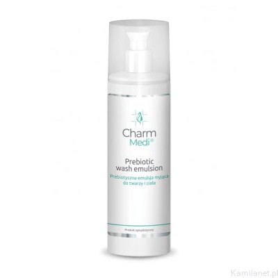 PREBIOTYCZNA EMULSJA MYJĄCA DO TWARZY I CIAŁA - PREBIOTIC WASH EMULSION, 200 ml Charm Medi Charmine Rose (id: 2939)