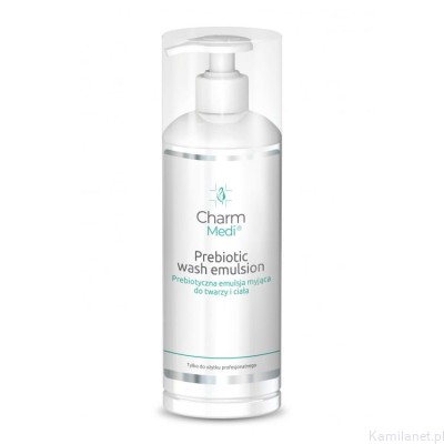 prebiotyczna emulsja do mycia twarzy i ciała - PREBIOTIC WASH EMULSION, 500 ml Charm Medi Charmine Rose (id: 2940)