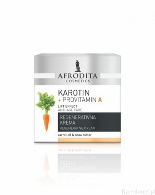 Afrodita Cosmetics Karotin - Krem regenerujący przeciwzmarszczkowy 50ml (id: 1022)