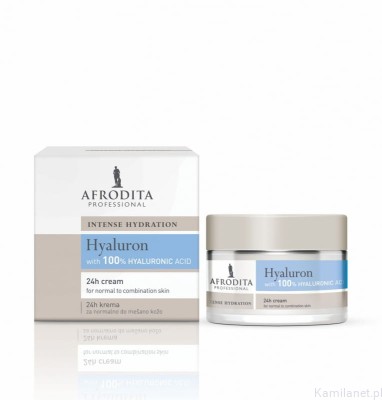 Afrodita HYALURON - Krem nawilżający 50 ml dla skóry normalnej i mieszanej - pielęgnacja domowa (id: 1122)