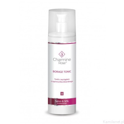 łagodzący tonik z wyciągiem z ogórecznika lekarskiego − BORAGE TONIC 200 ml Charmine Rose (id: 3039)
