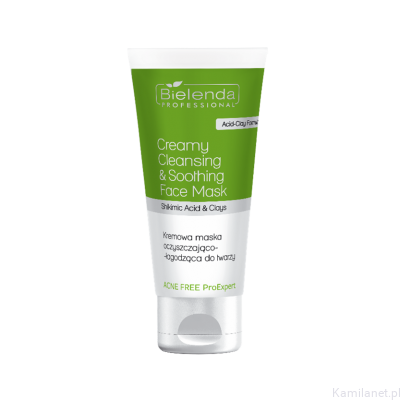 Kremowa maska oczyszczająca 150ml ACNE FREE PRO EXPERT Bielenda (id: 3057)