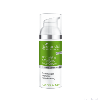 Normalizująco-matujący krem 50ml ACNE FREE PRO EXPERT Bielenda (id: 3058)