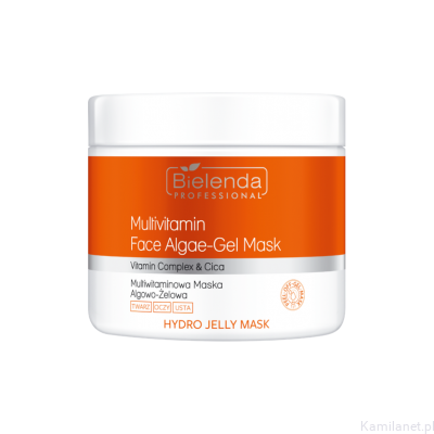 Rozświetlająca maska algowo-żelowa Ultrastabilna Witamina C & Cica 190g ACNE FREE PRO EXPERT Bielenda (id: 3063)