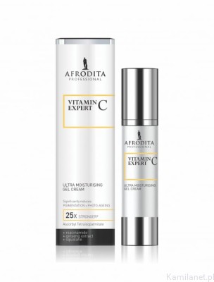 ULTRANAWILŻAJĄCY KREM - ŻEL 45 ml Vitamin C Expert Afrodita Cosmetics (id: 3090)