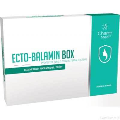 ECTO-BALAMIN BOX 1KPL. 3 ZAB. Charmine Rose Dermokosmetyczny zabieg łagodzący (id: 3122)