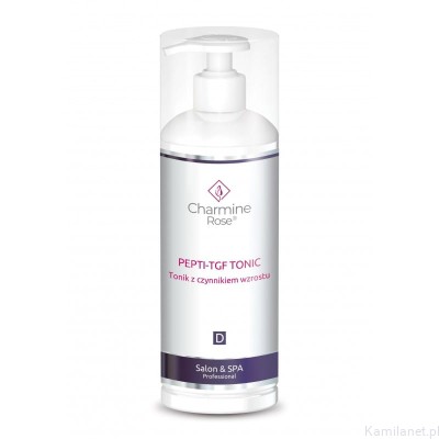 Tonik z czynnikiem wzrostu PEPTI-TGF TONIC 500ml Charmine Rose (id: 3129)