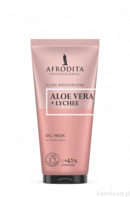 Afrodita Maska do twarzy ALOE VERA + LYCHEE Ultranawilżająca, żelowa 200 ml (id: 3159)