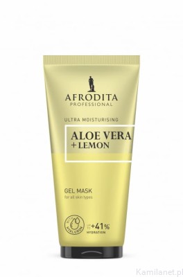 Afrodita Maska do twarzy i ciała ALOE VERA + LEMON Ultranawilżająca, żelowa200 ml (id: 3161)