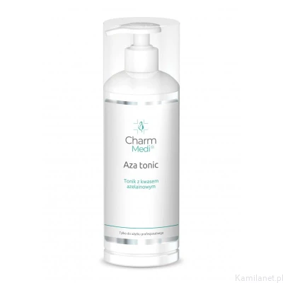 Tonik z kwasem azelainowym − aza tonic 1% 500ml Charmine Rose CharmMedi (id: 3172)