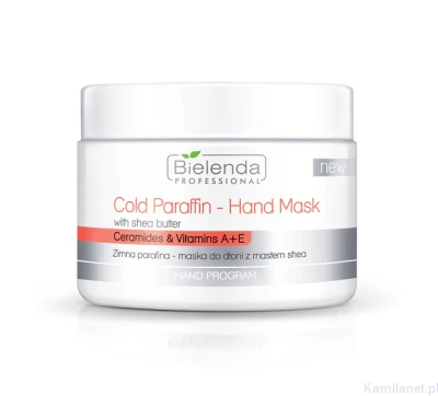 Zimna parafina - maska do dłoni z masłem shea Bielenda 150g (id: 2044)