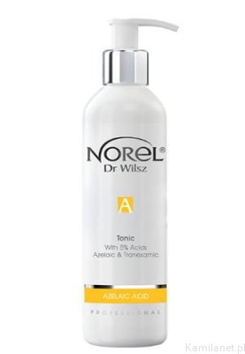 Azelaic Acid Tonik z 5% kwasami azelainowym i traneksamowym PT306 250ml NOREL (id: 3192)