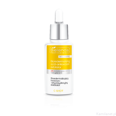 C-SHOT Bioredermalizujący kwasowo-antyoksydacyjny eksfoliator 20% WELL AGE PEEL 30 ml Bielenda Professional (id: 3195)