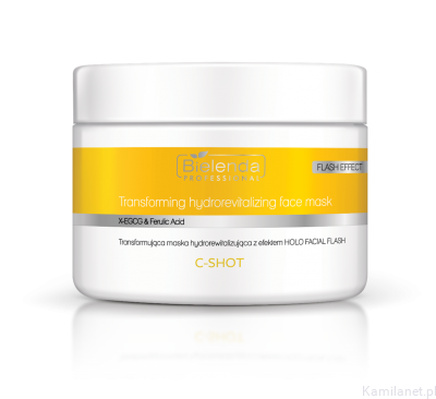 C-SHOT Transformująca maska hydrorewitalizująca efekt HOLO FACIAL FLASH 150 ml Bielenda Professional (id: 3198)