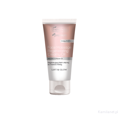 LIFT&GLOW Regenerujący krem olejowy do masażu twarzy 175 ml Bielenda Professional (id: 3203)