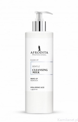 Afrodita CLEAN UP - mleczko oczyszczające z kwasem hialuronowym 500 ml (id: 3208)