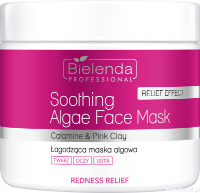 REDNESS RELIEF Łagodząca maska algowa, 160 g Bielenda Professional (id: 3216)