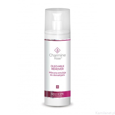 OLEO-MILK REMOVER 200ml mleczna emulsja do demakijażu Charmine Rose