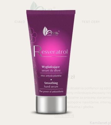 Resveratrol-Wygładzające serum do dłoni