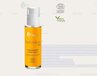 Modelowanie owalu twarzy Organiczny booster do twarzy