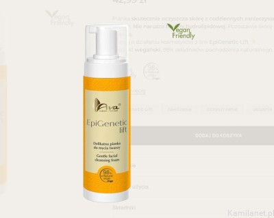 Delikatna pianka do mycia twarzy 150 ml EpiGenetic Lift