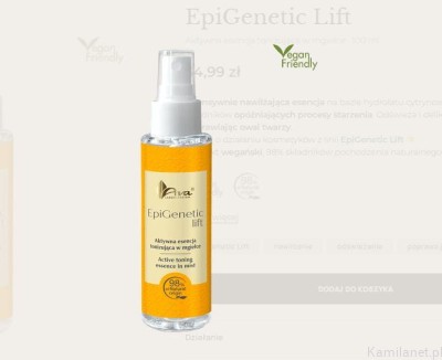 Aktywna esencja tonizujaca 100 ml EpiGenetic Lift