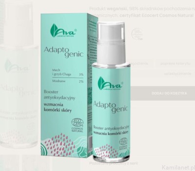 Adaptogenic-Booster antyoksydacyjny - wzmacnia komórki skóry 30 ml