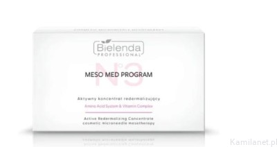 estaw aktywnych koncentratów redermalizujących