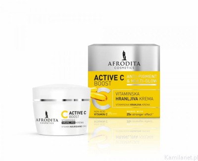 Active C Boost - Bogaty odżywczy krem witaminowy 50ml Afrodita Cosmetics (id: 3365)