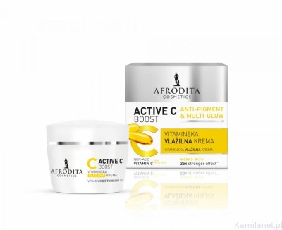 Active C Boost - Lekki nawilżający krem witaminowy 50ml Afrodita Cosmetics (id: 3366)