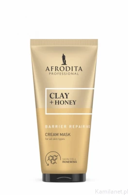 Afrodita MASKA CLAY + HONEY Regenerująca 200 ml
